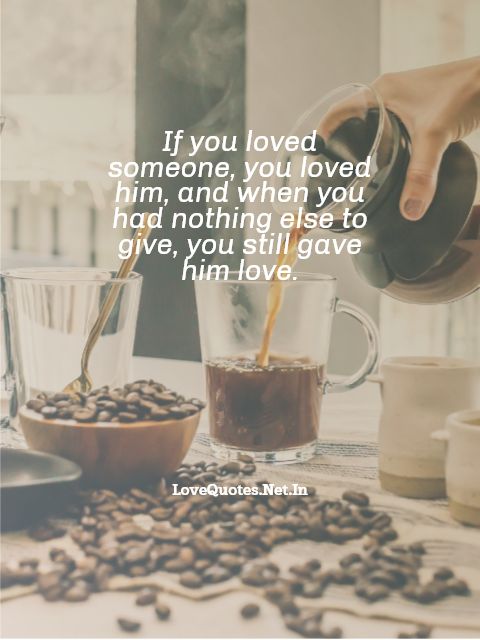 If You Loved Someone