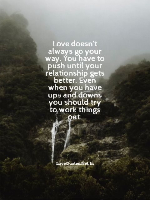 Love Doesn’t Always Go Your Way