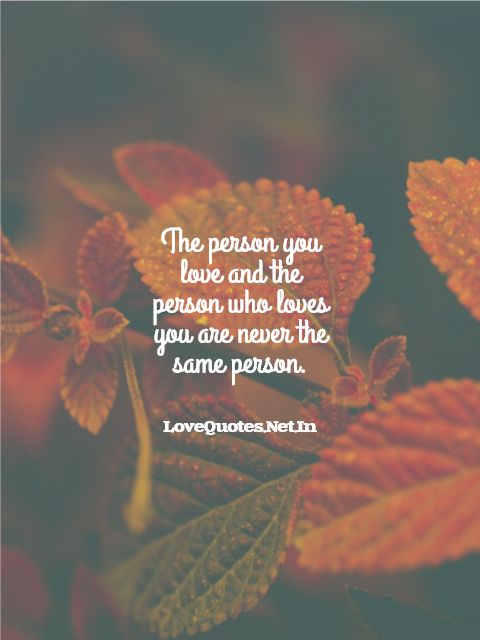 The Person You Love
