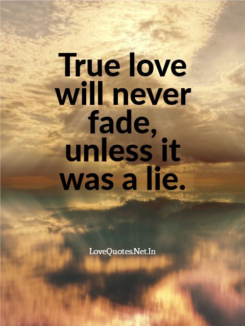 True Love Will Never Fade