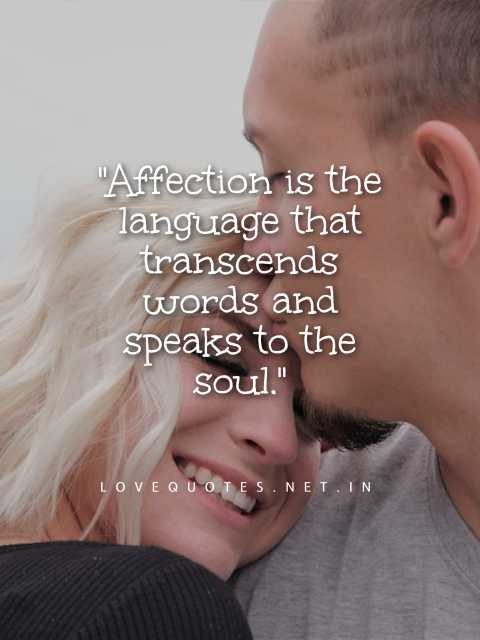 Affection Quotes