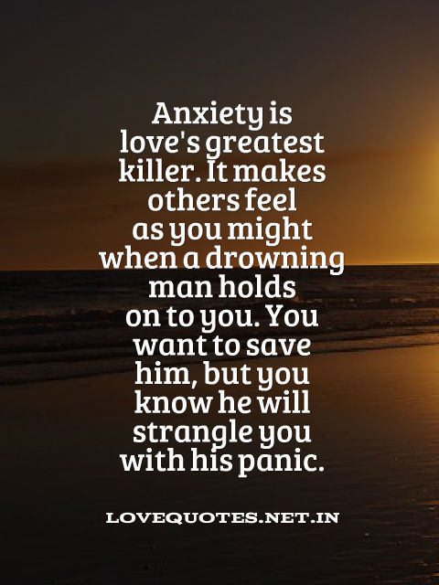Anxiety Is Love’s Greatest Killer