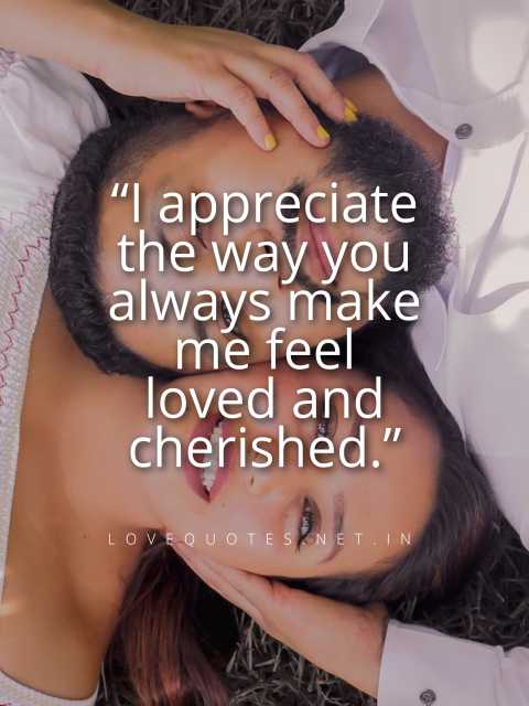 Appreciation Message for Him