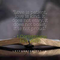 Best Bible Verses About Love