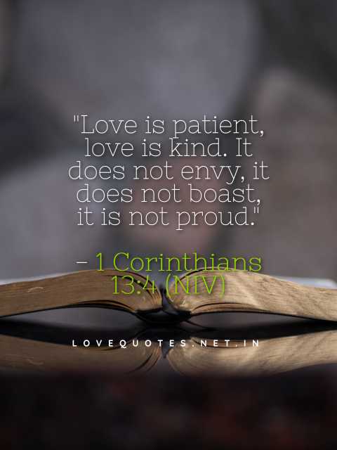 Best Bible Verses About Love