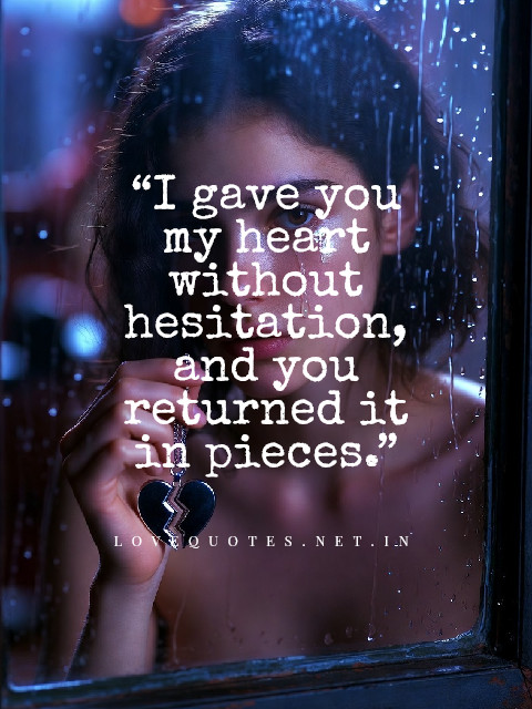 Broken Heart Quotes for Her
