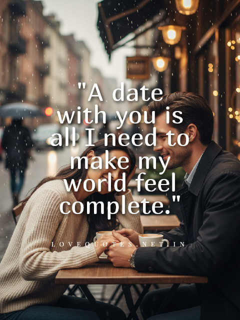 Caption for Date With Boyfriend