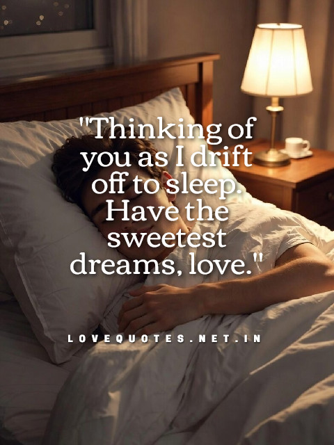 Cute Good Night Messages for Him