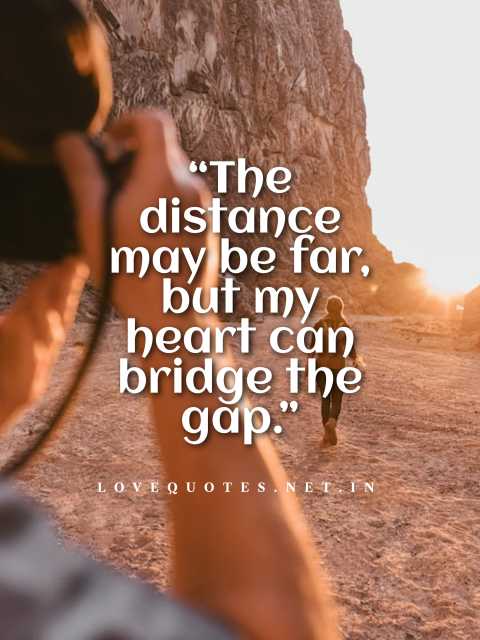 Distance Love Quotes