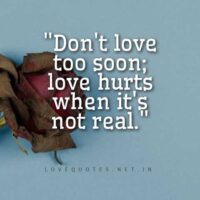 Don't Love Quotes