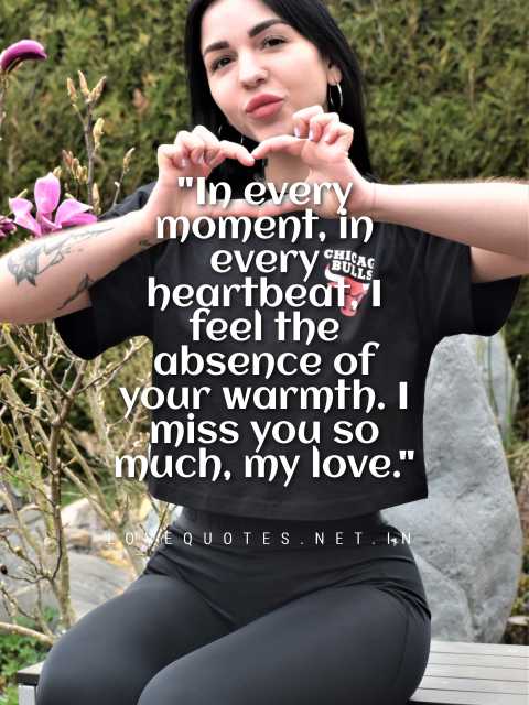 Emotional Missing You Messages for Her