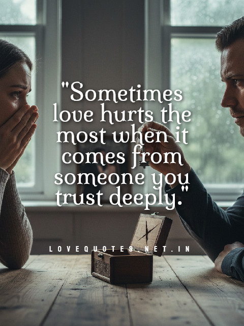 Emotional Pain Quotes Love