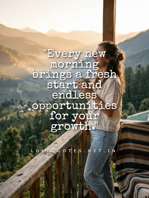 Encouragement Inspirational Motivational Good Morning Quotes