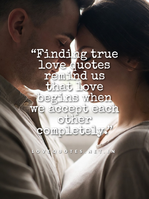 Finding True Love Quotes
