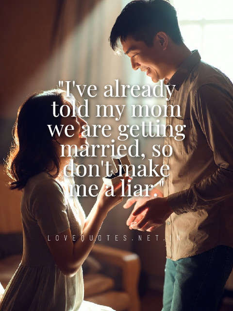 Funny Proposal Lines for Him