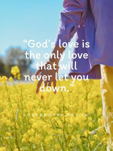 God's Love Quotes