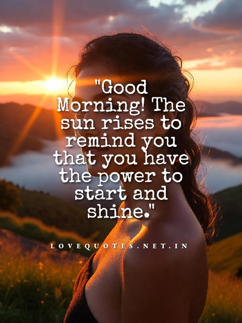 Good Morning Positive Quotes