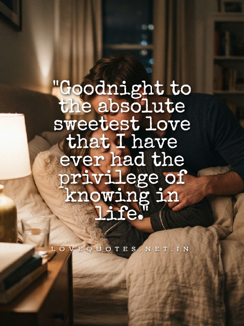 Good Night Quotes for Love