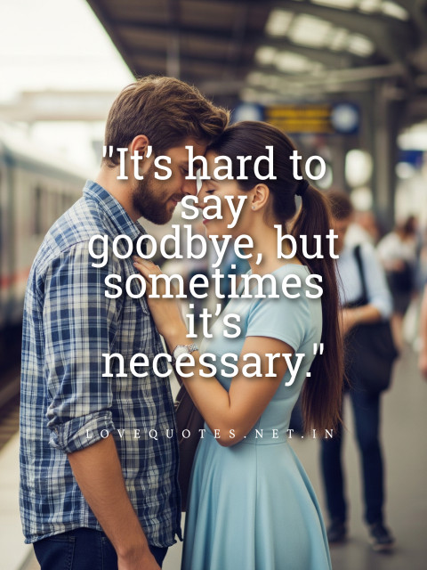 Goodbye Message for Boyfriend