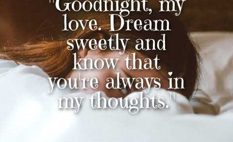 Goodnight Message for Boyfriend