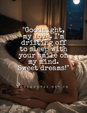 Goodnight Message to My Love