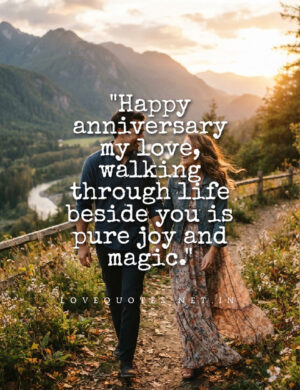 Happy Anniversary My Love Quotes