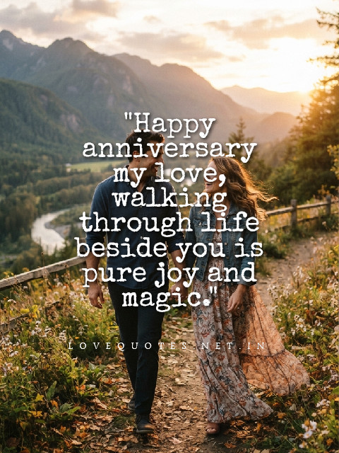 Happy Anniversary My Love Quotes