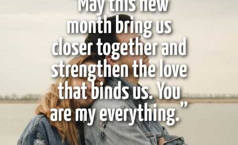 Happy New Month Wishes to My Love