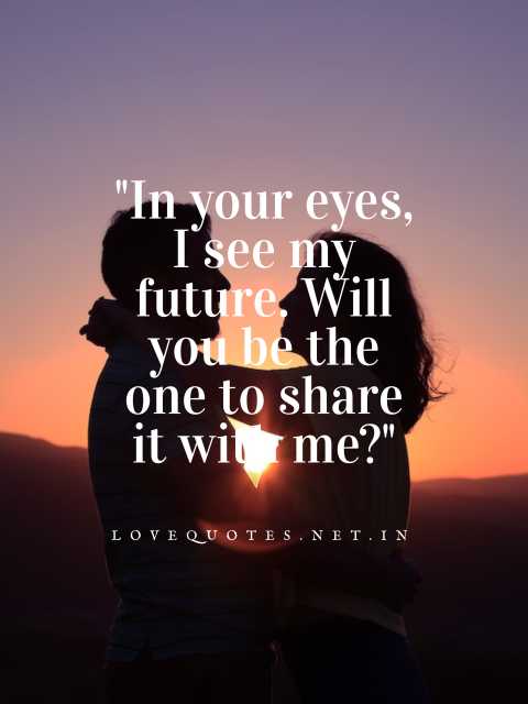 Heart Touching Love Proposal Quotes