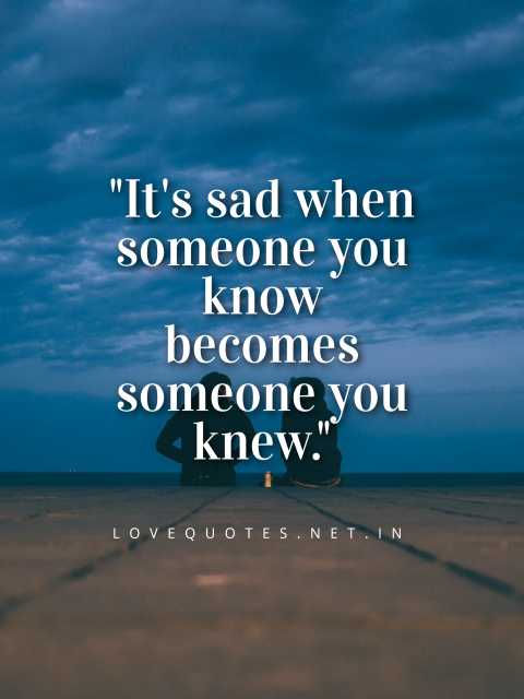 Heart Touching Sad Love Quotes