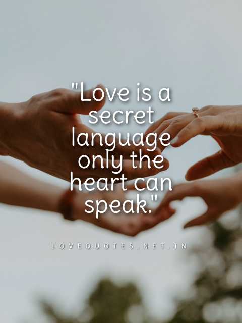 Hidden Love Quotes