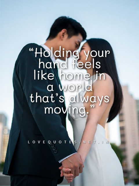 Holding Hands Couple Quotes