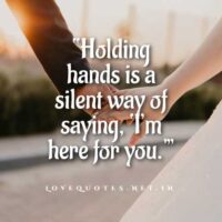 Holding Hands Quotes