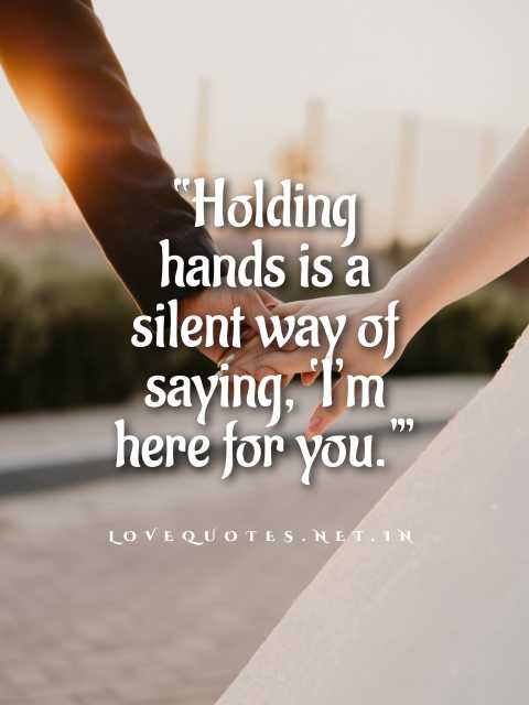 Holding Hands Quotes