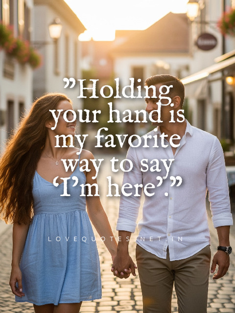 Holding Your Hand Quotes