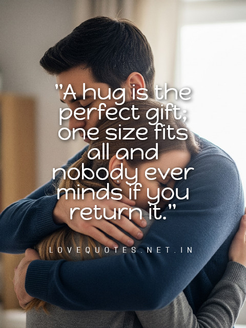 Hug Quotes in English