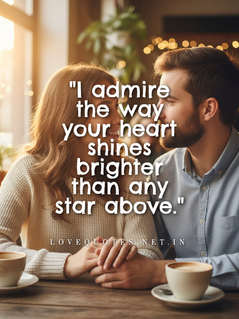 I Admire You Quotes