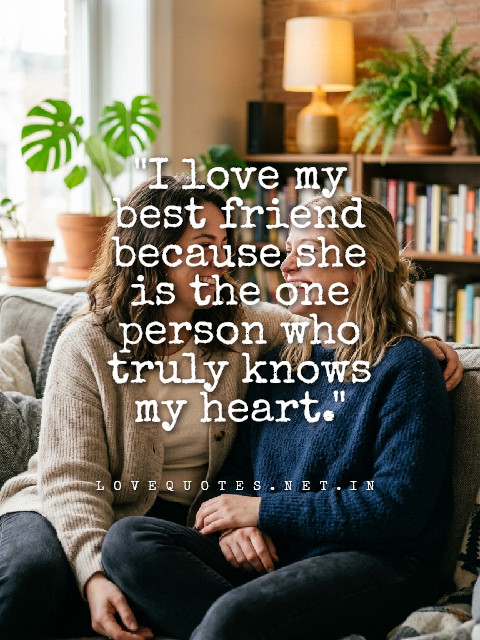 I Love My Best Friend Quotes Short
