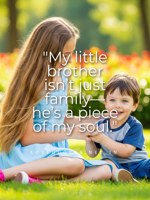 I Love My Little Brother Quotes