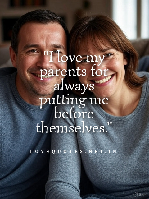 I Love My Parents Quotes