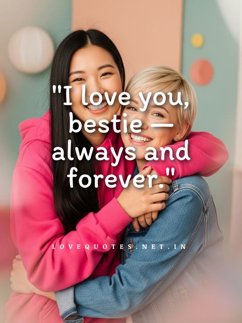 I Love You Bestie