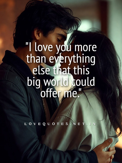 I Love You More Than Everything