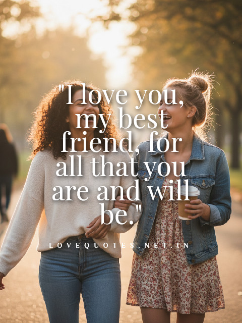 I Love You My Best Friend