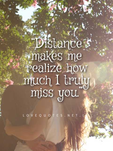 I Miss You Message