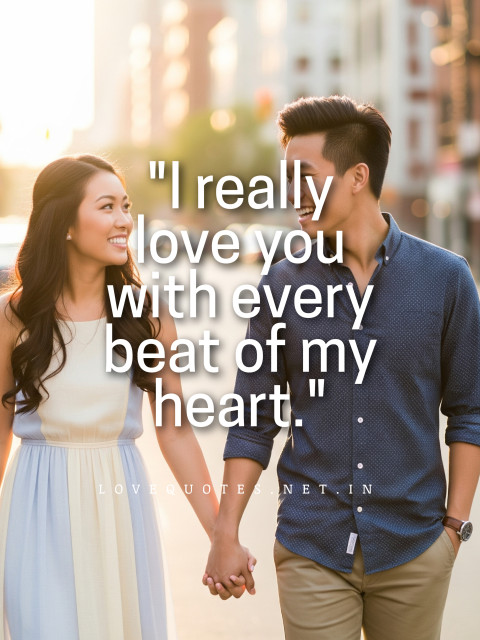 I Really Love You Quotes