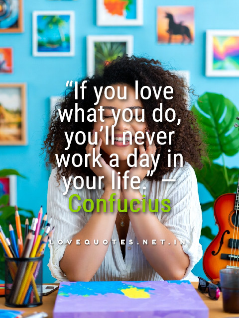 If You Love What You Do Quote