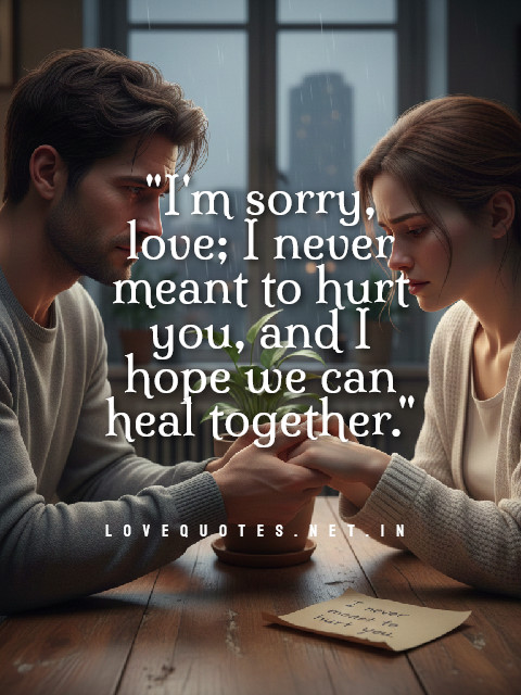 Im Sorry Message for Her