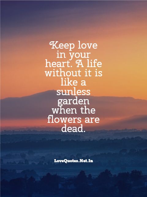 Keep Love in Your Heart