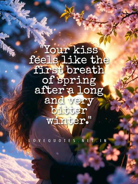 Kiss Quotes in English