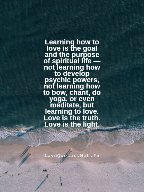 Learning How To Love